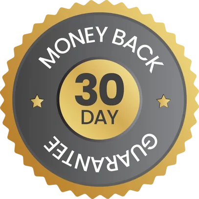 30 Days Money Back Guarantee